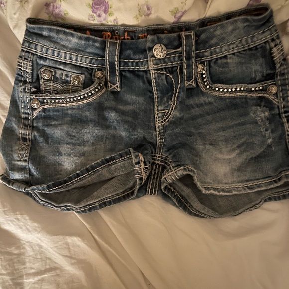 Y2K Rock Revival denim 25 Shorts - Picture 5 of 5